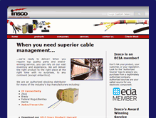 Tablet Screenshot of inscoinc.com